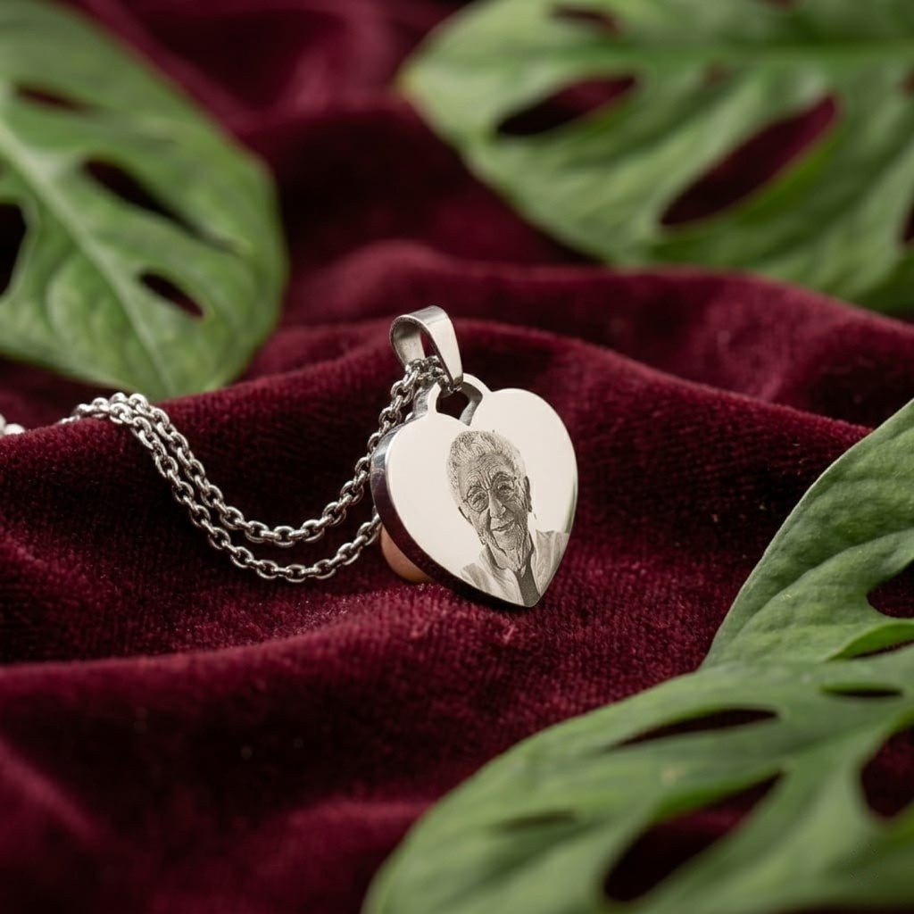 Heart Image Necklace