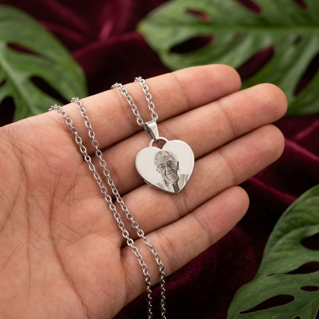 Heart Image Necklace