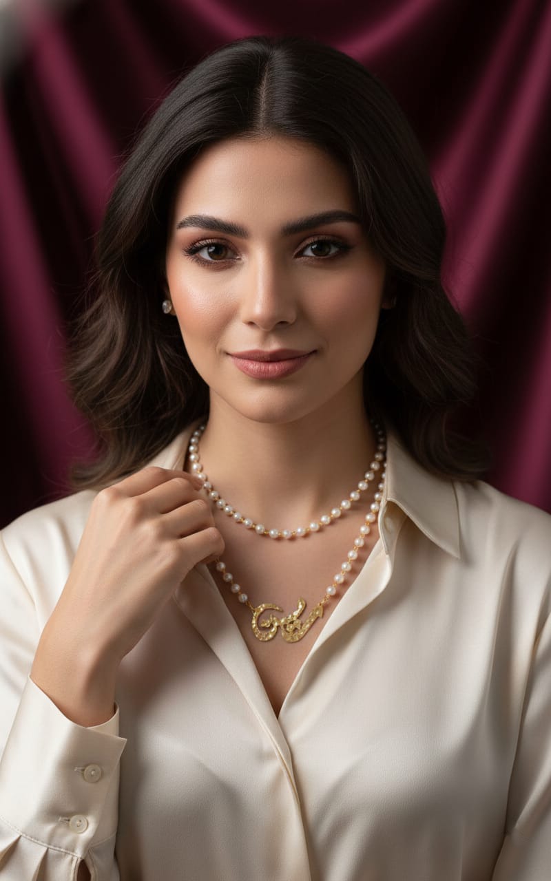 اسمك بلمسة لؤلؤ