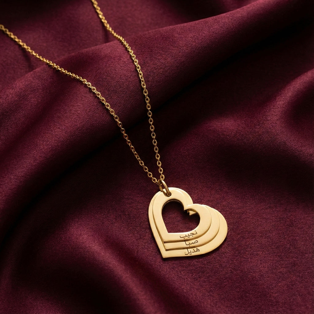 سنسال قلوب عائلي